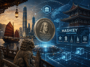 Franklin Templeton has extended its flagship tokenised money market fund into Asia, partnering with Hong Kong based HashKey Exchange to give digital asset investors across the region access to a blockchain based US government liquidity product through a licensed exchange for the first time.    The Franklin OnChain US Government Money Fund, known by its ticker grBENJI, went live on HashKey Exchange's Earn Channel on 24 August 2026. The fund invests primarily in US government money market instruments and US dollar cash assets, with blockchain infrastructure used to record and transfer ownership. Access in Hong Kong is currently restricted to professional investors, meaning the product cannot be offered to the general public in that market.    The partnership builds on Franklin Templeton's earlier move into the region. The asset manager debuted Hong Kong's first tokenised money market fund in November 2025 under the Hong Kong Monetary Authority's Fintech 2030 plan. HashKey's platform now 