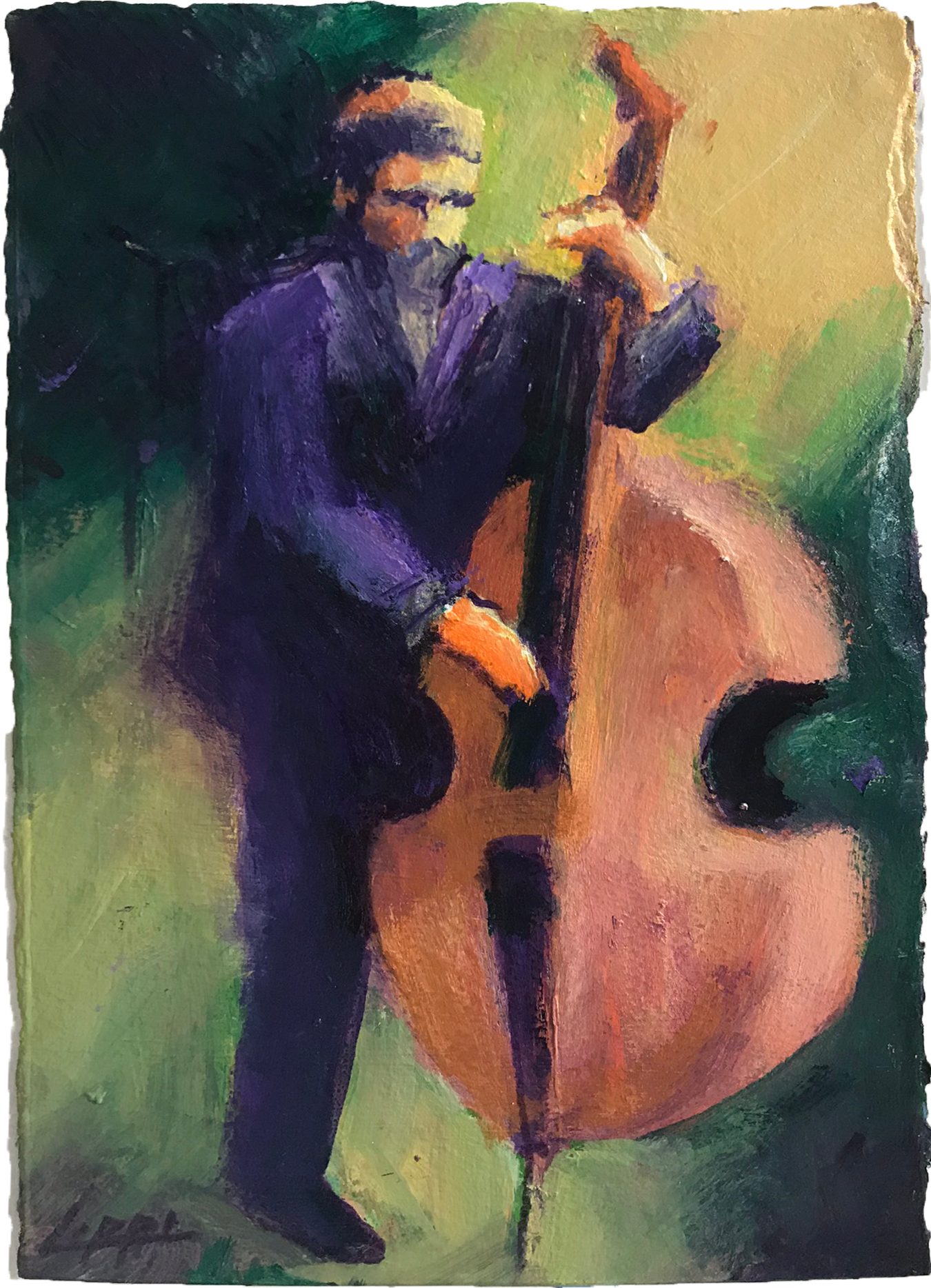 Man with Base