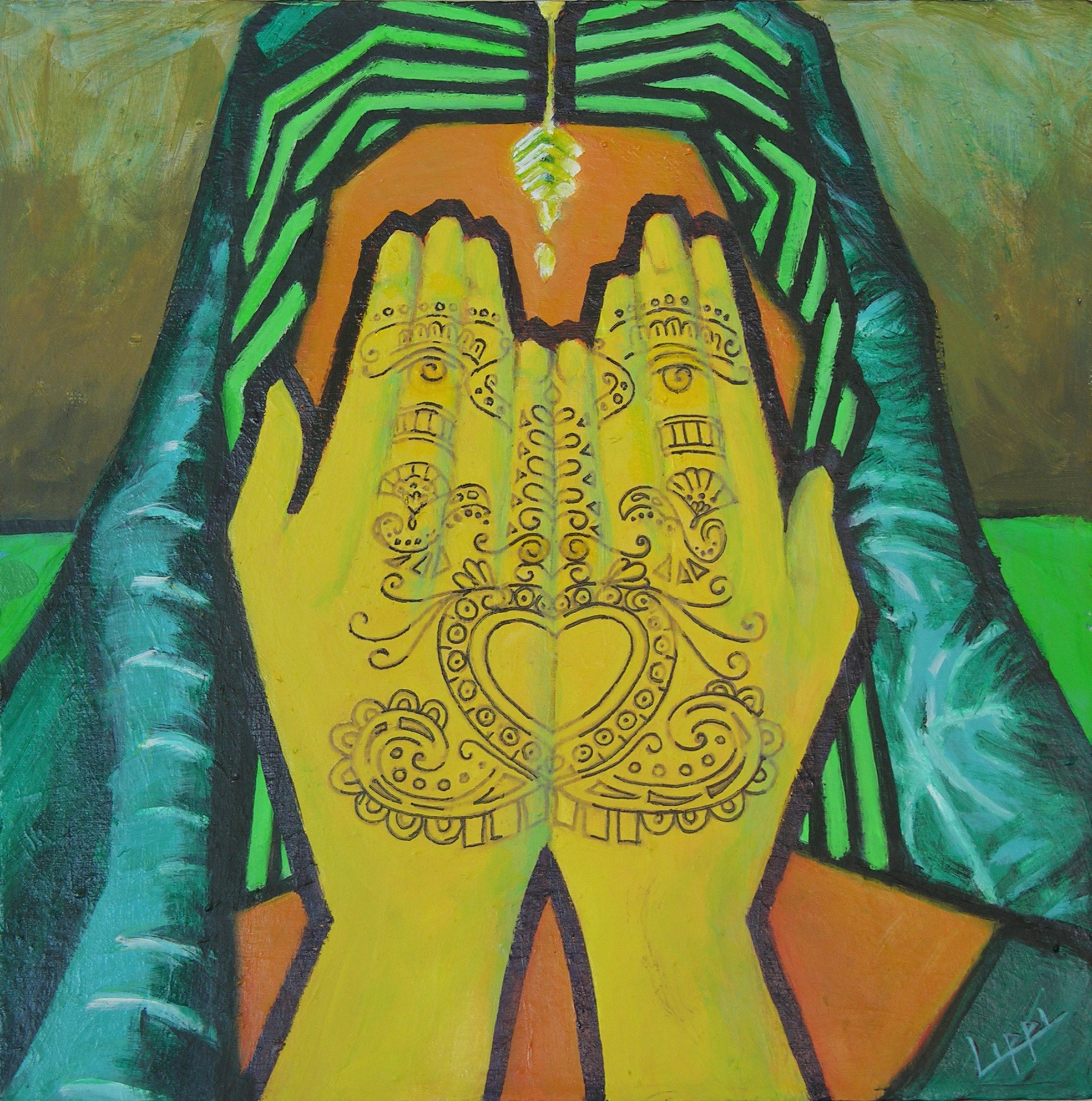 Hiding in Henna