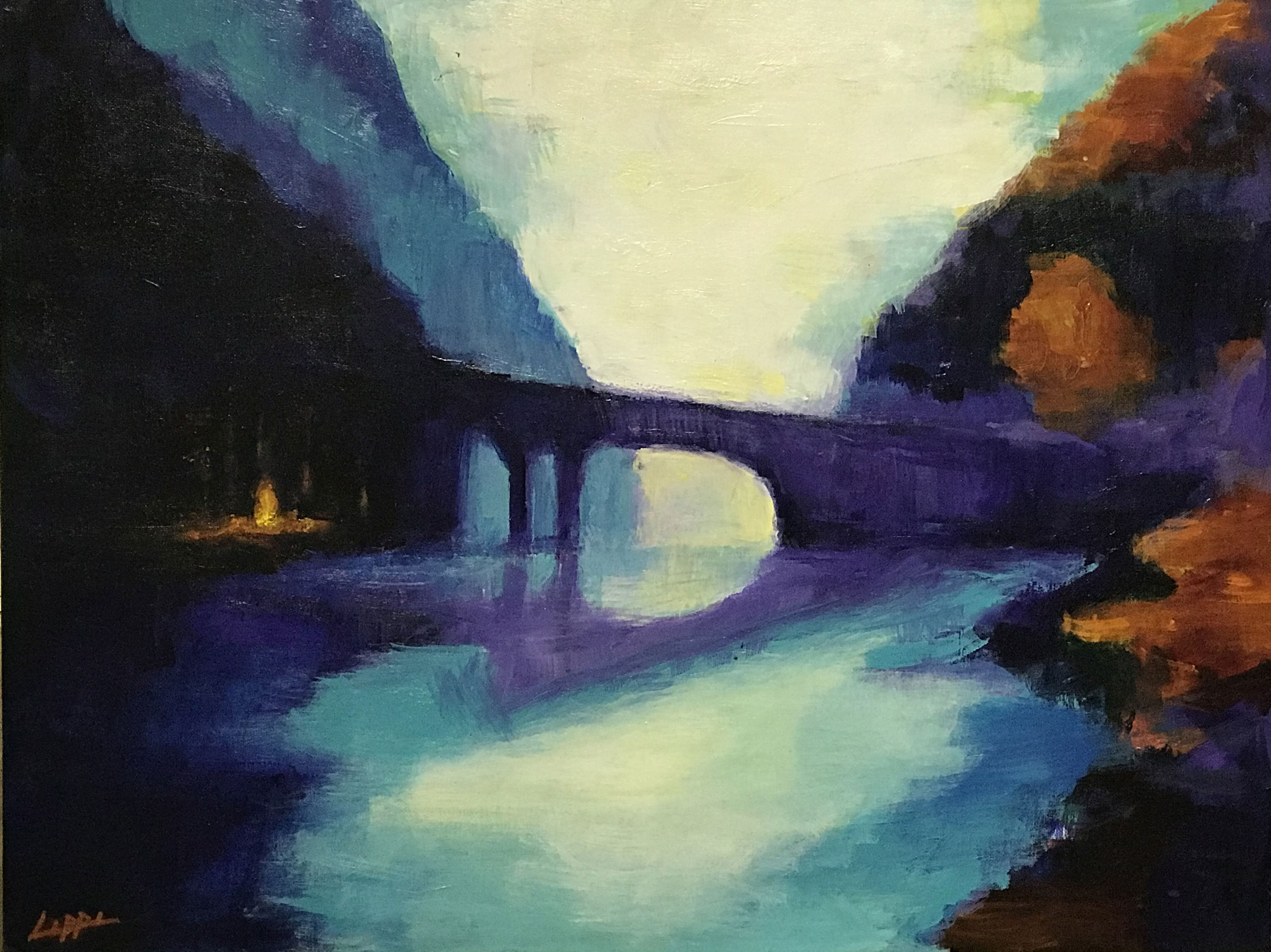 On a Country Bridge