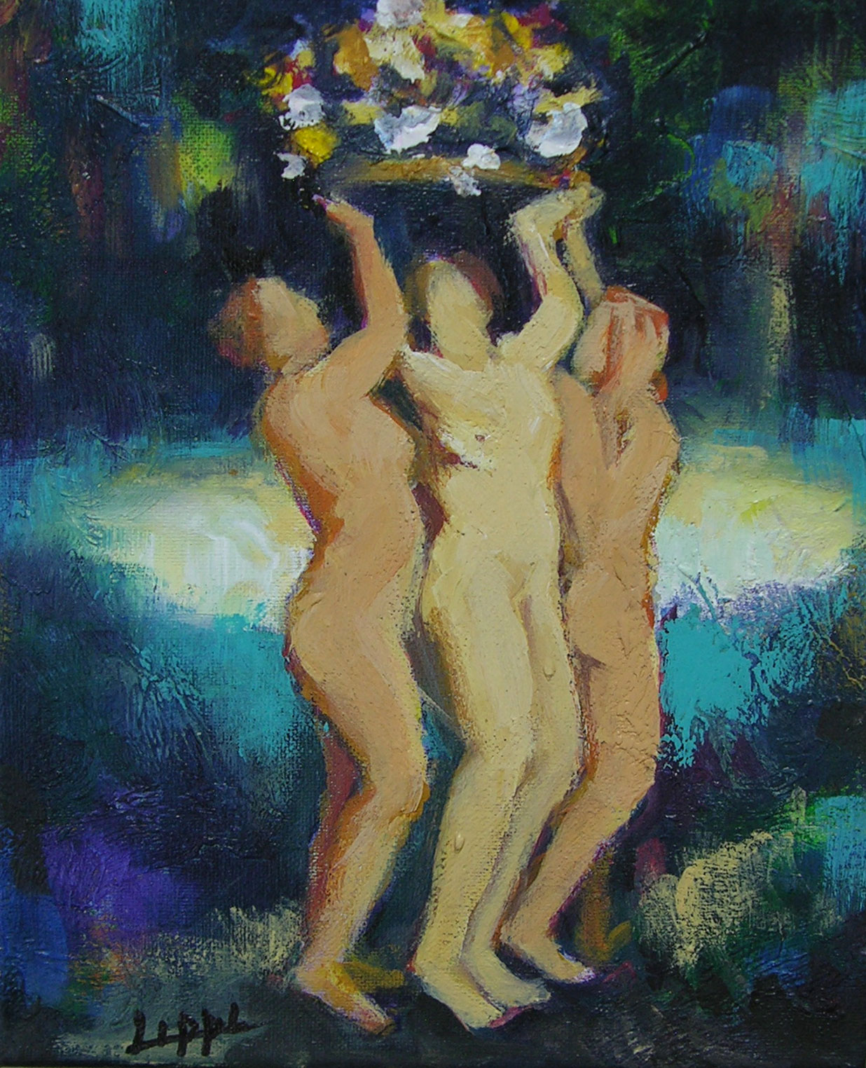 Flower Ladies / SOLD