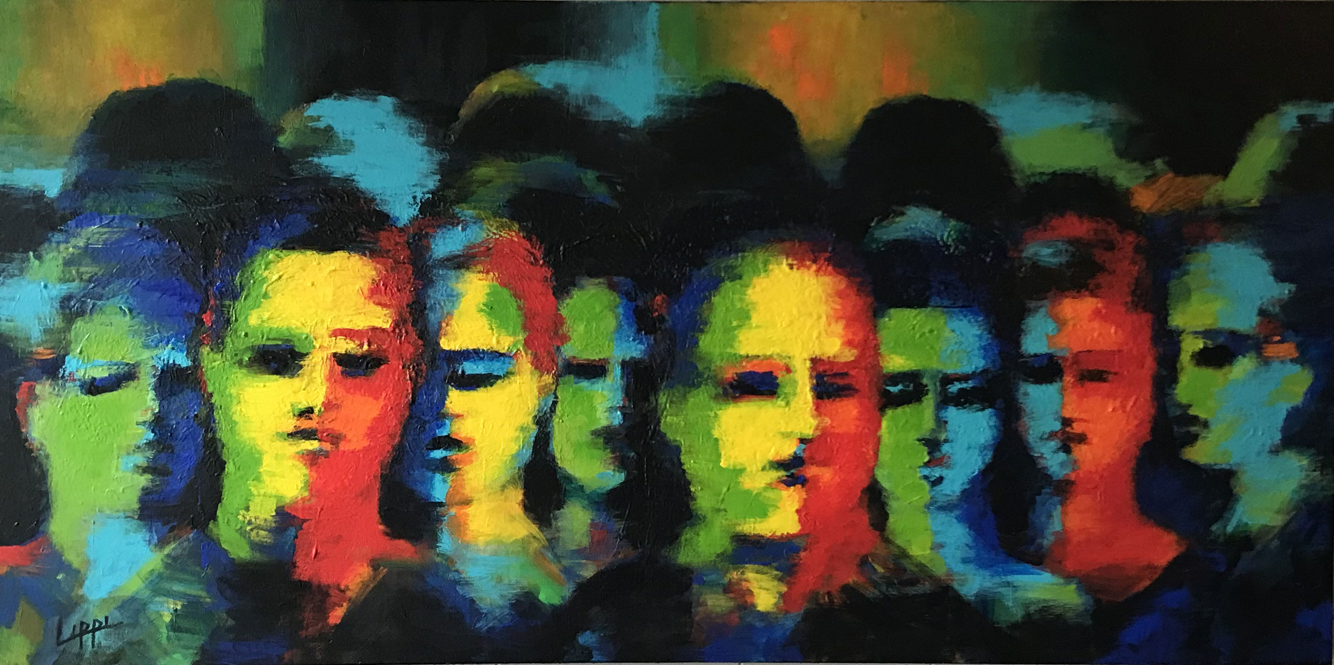 Subway Riders / SOLD