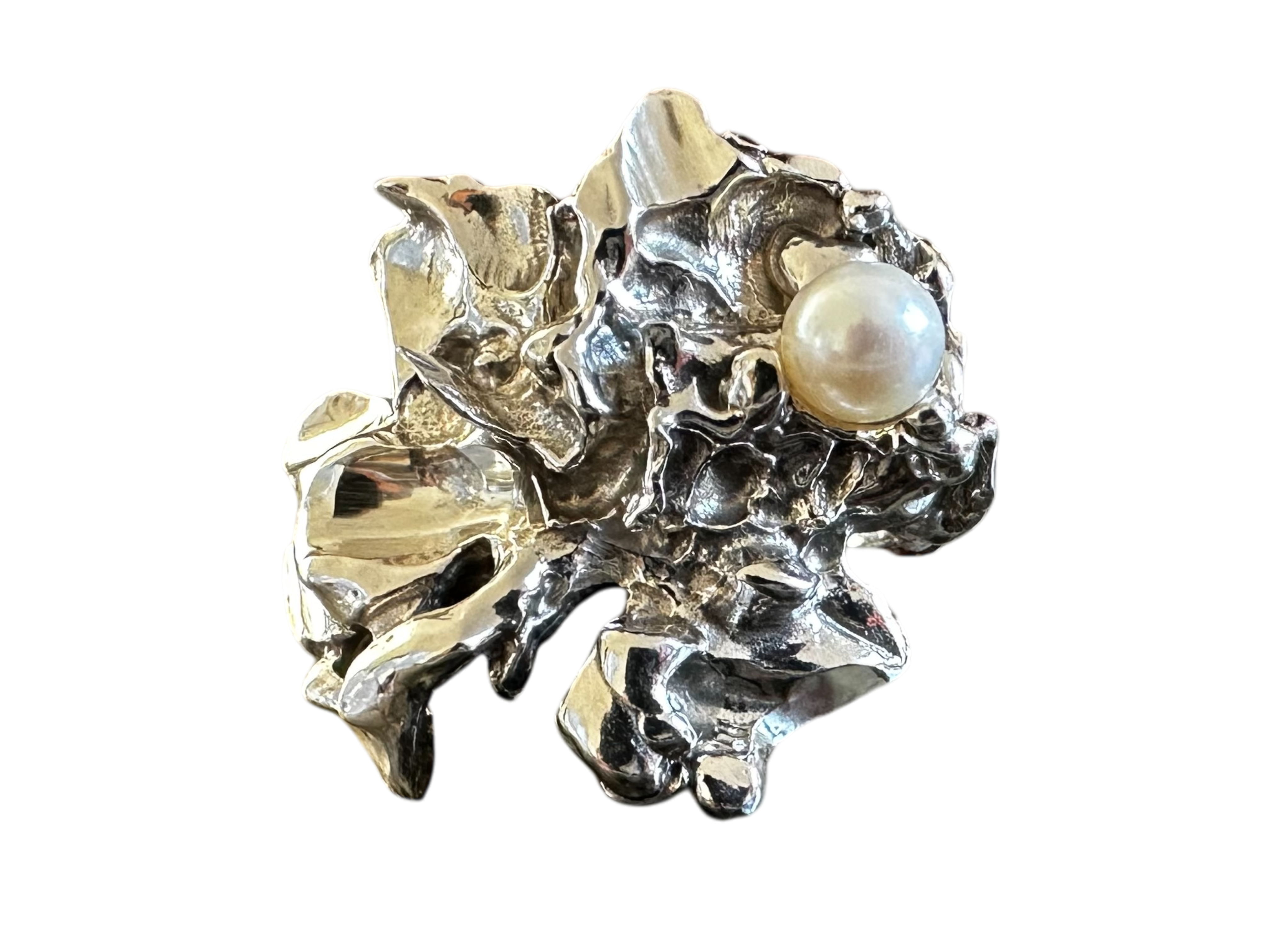 Royal Rose Statement ring sølv