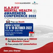 Fasih Mandarin Joins Mental Health Awareness Conference 2022