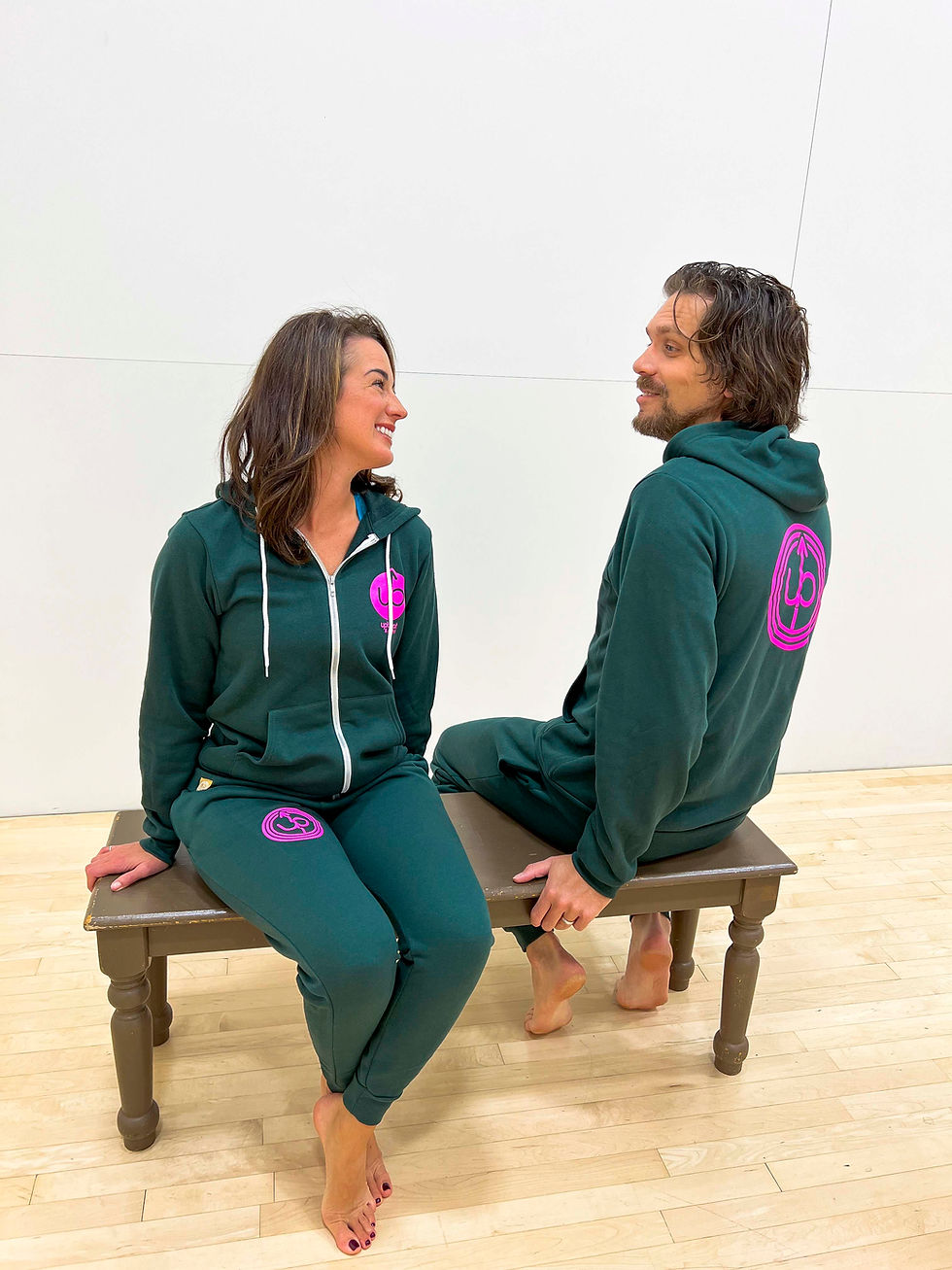 Thumbnail: Pulse Forest Green Zip Hoodie