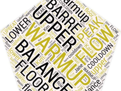 HOW TO ORGANIZE A BARRE CLASS