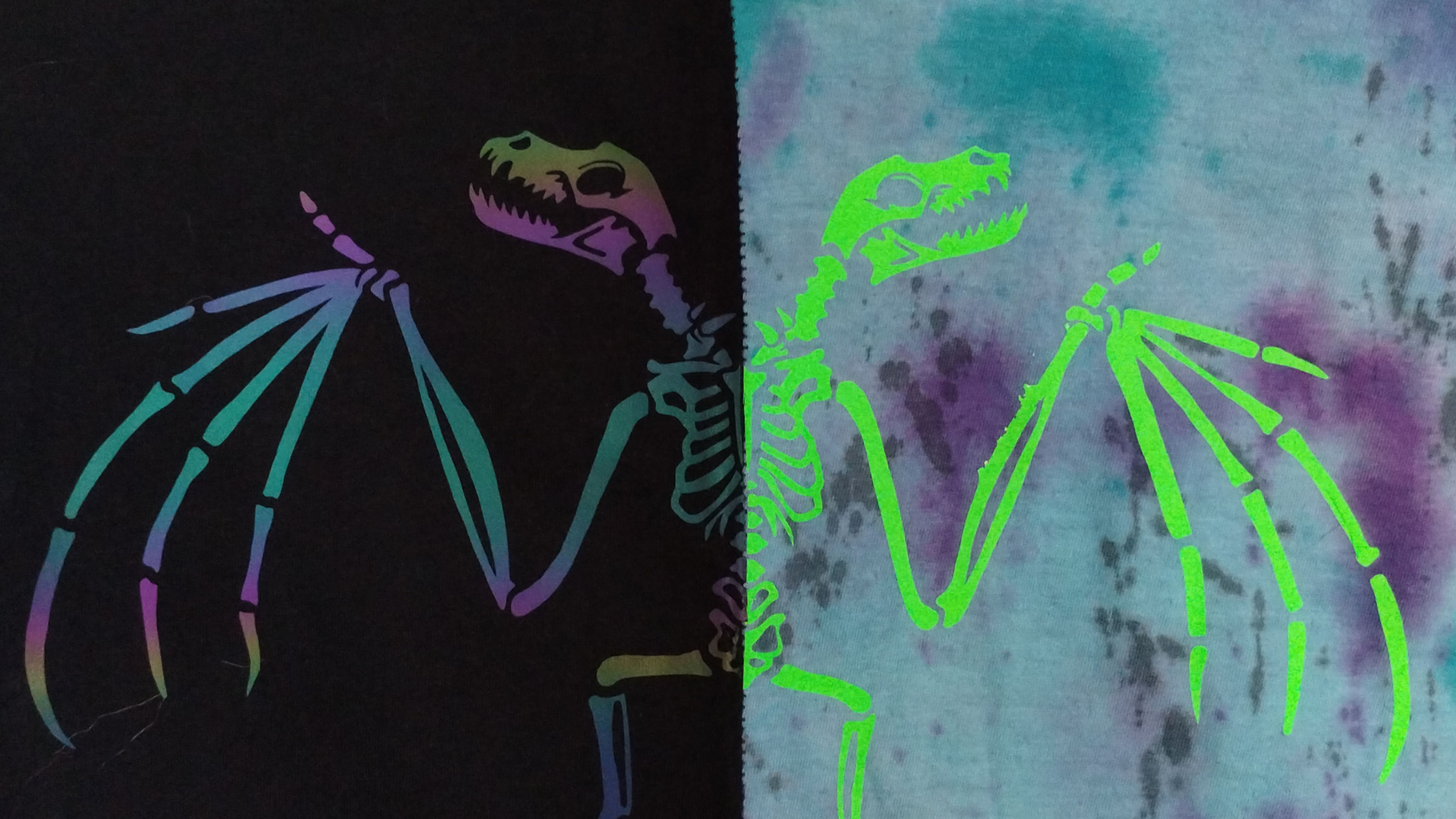 Mutated Bat Green + Reflective Crop