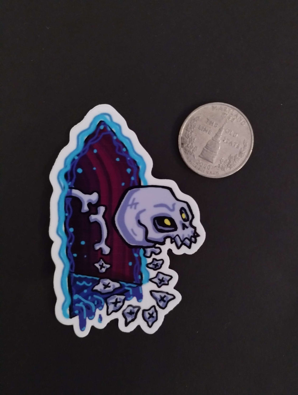 Thumbnail: Blue Dead Portal Sticker 