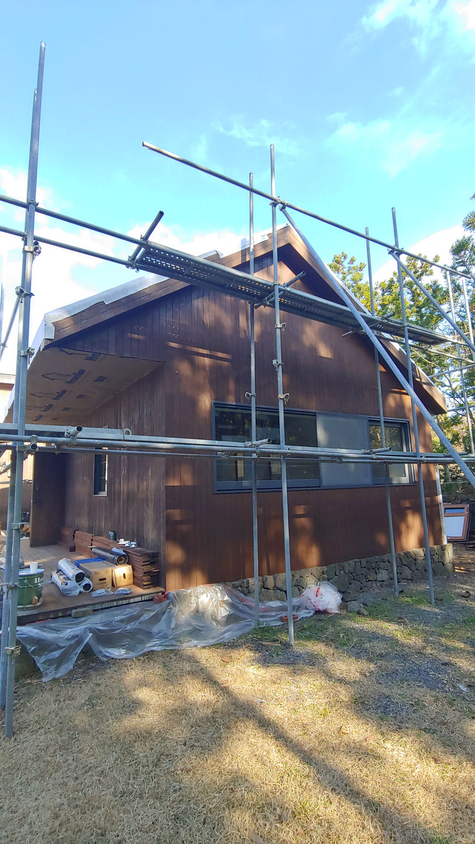 Hyori's guesthouse under renovation