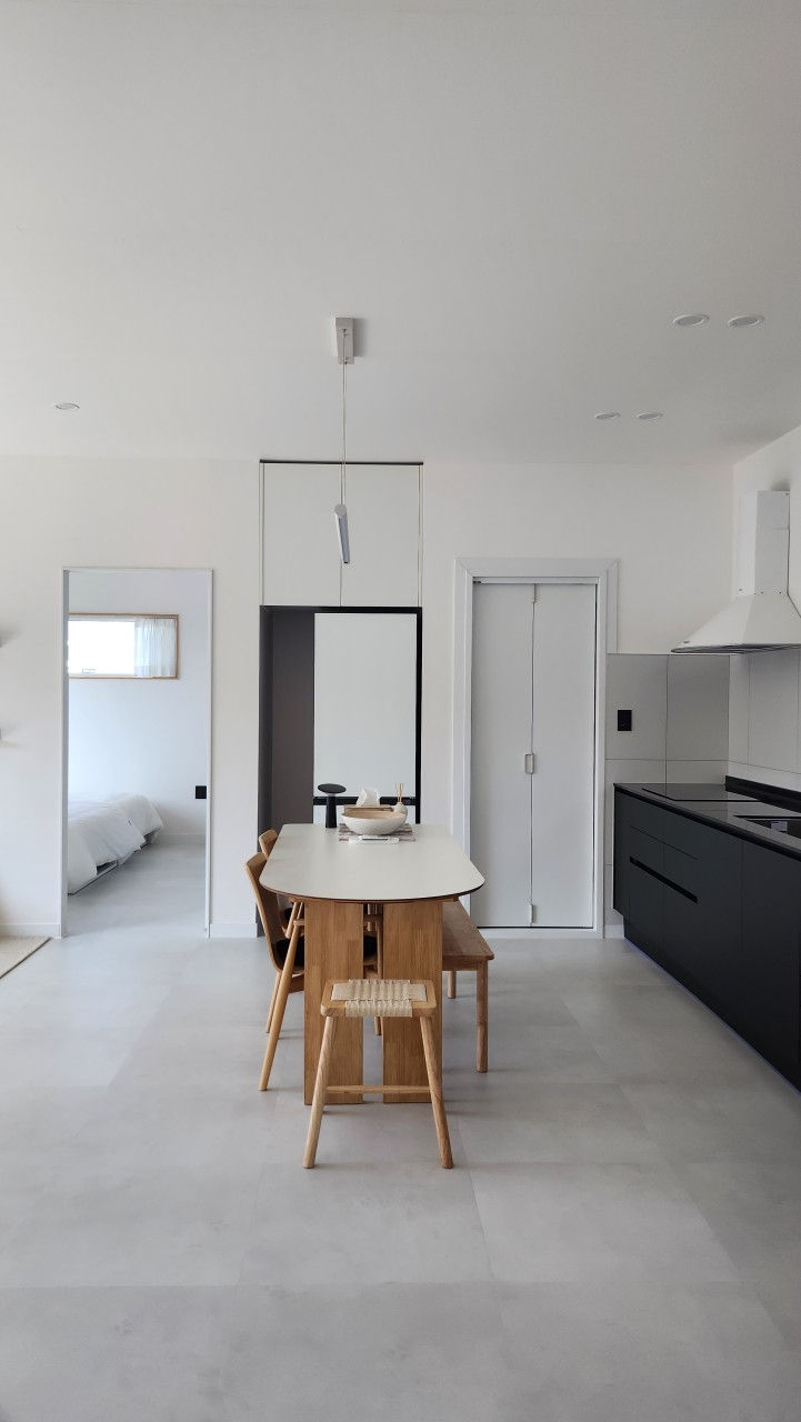 Interior finishing of wooden house