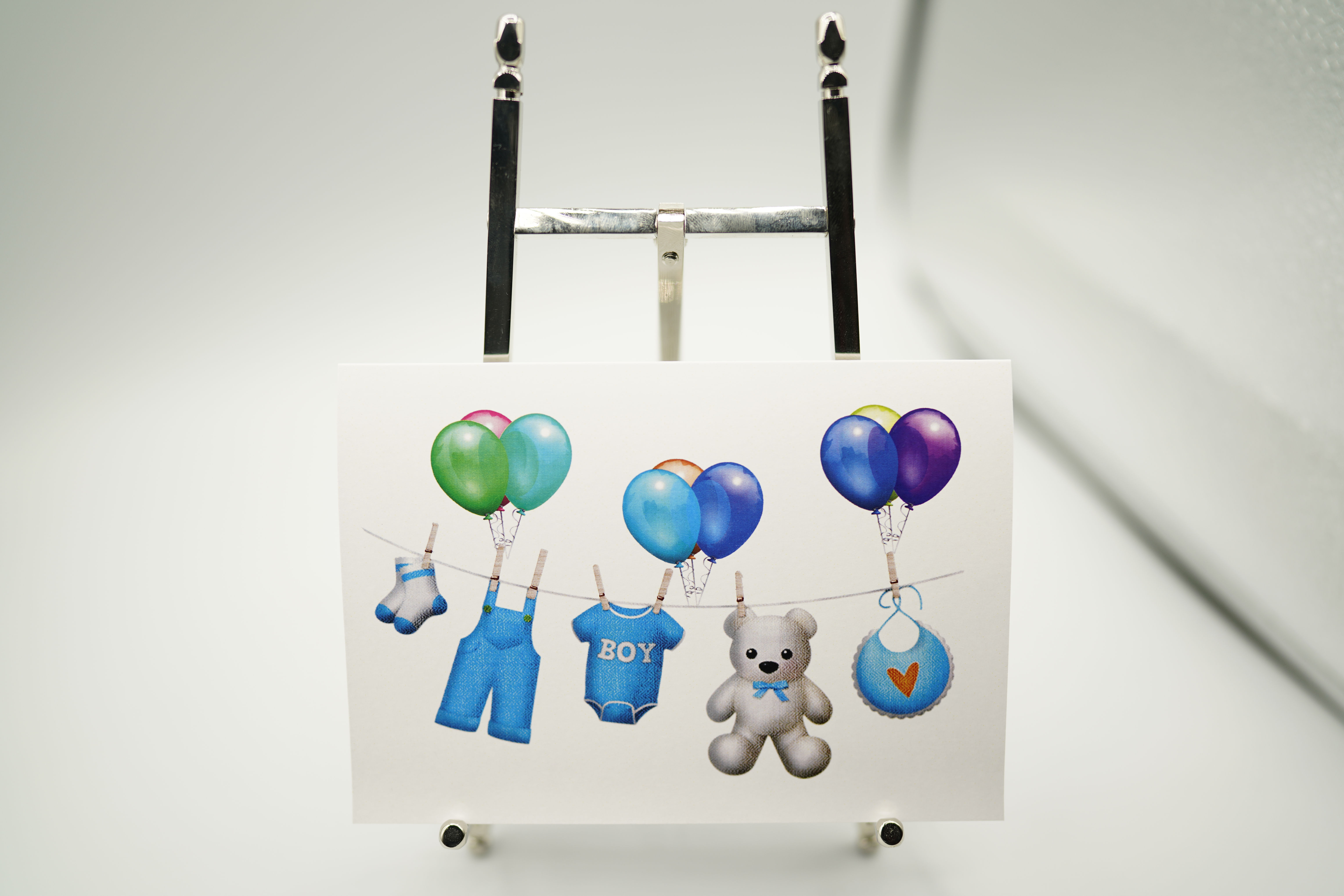 It's A Boy Greeting Card Print A6 High Quality Print on 300gsm