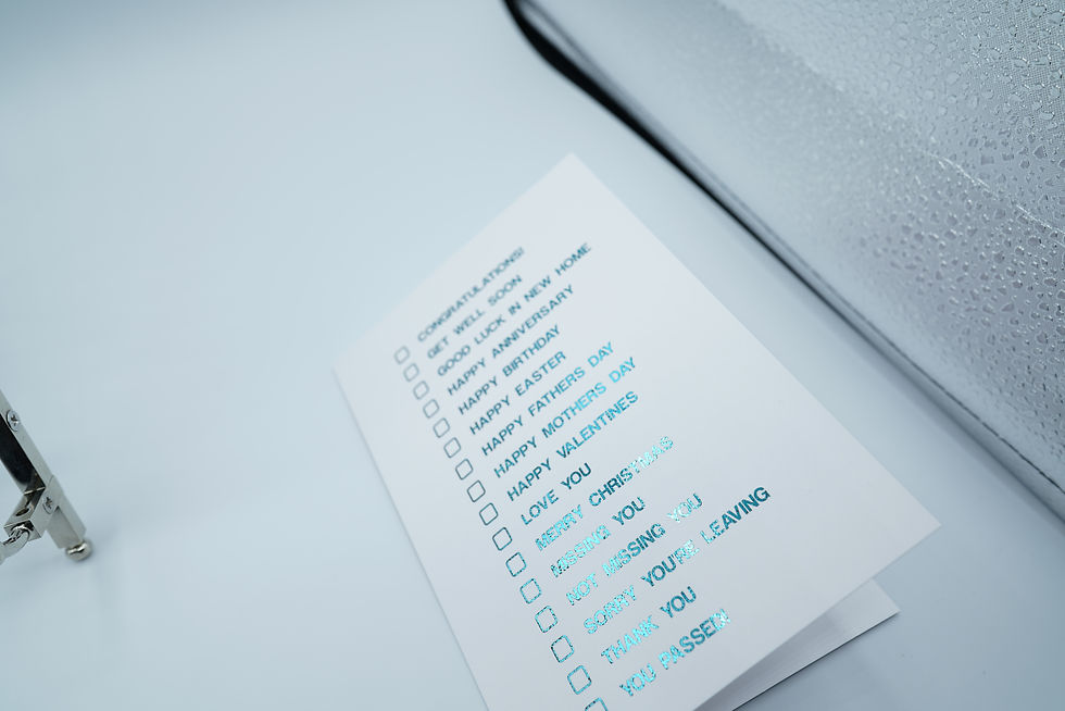 Thumbnail: All Occasions A6 Birthday Foil Greetings Card High Quality Print on Smooth Card