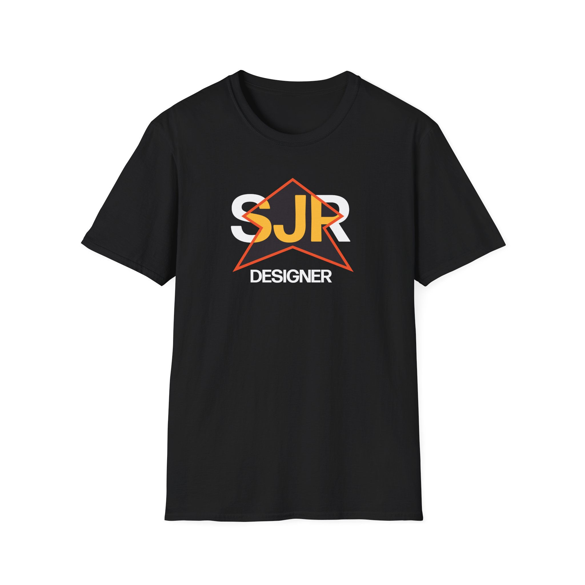 SJR Designer Inner Star Graphic Tee Reverse Yellow