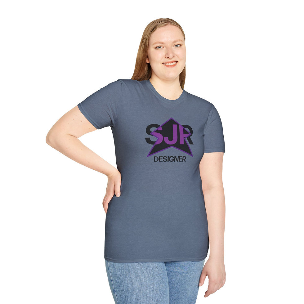 Thumbnail: SJR Designer Inner Star Graphic Tee Purple