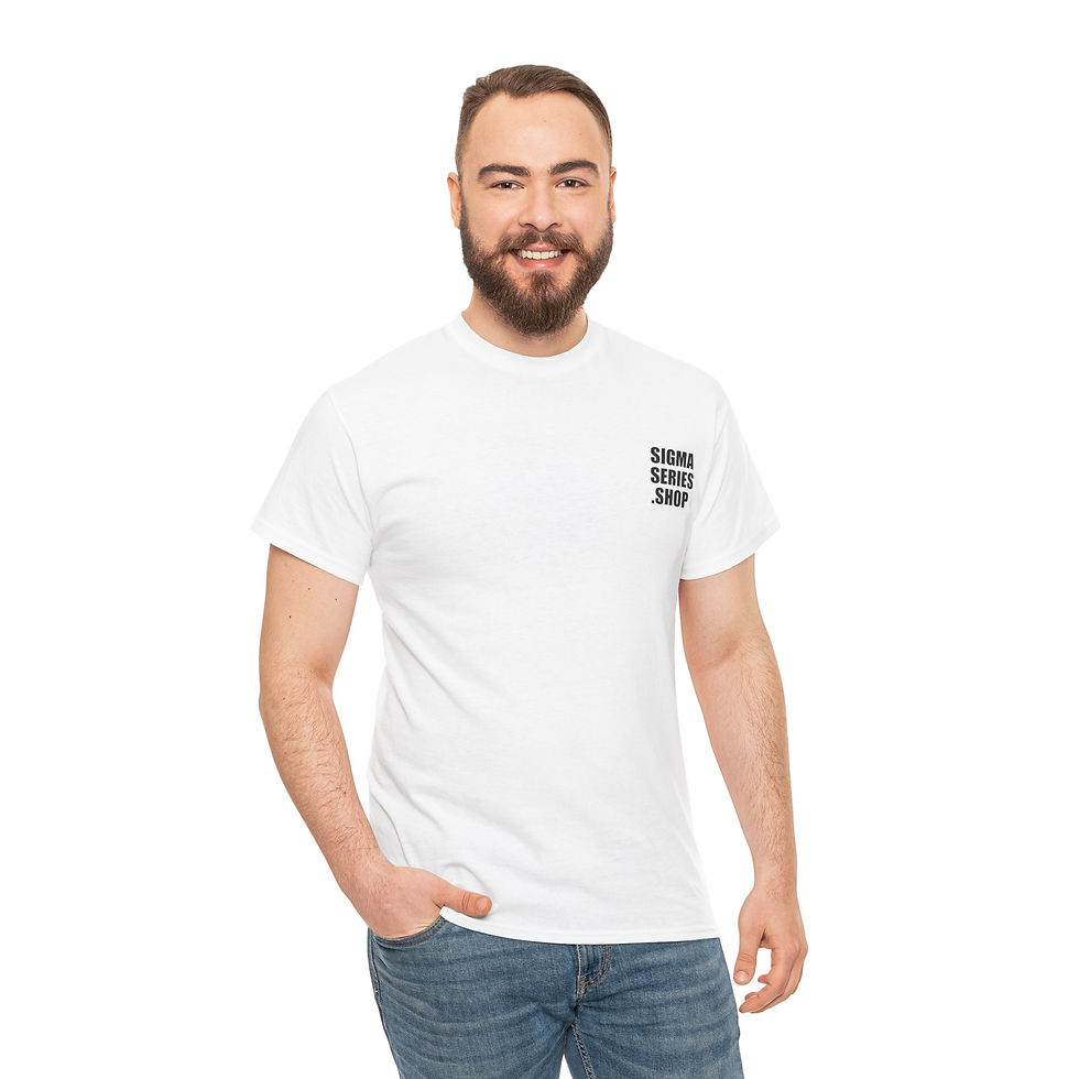 Thumbnail: SIGMASERIES.SHOP LOGO T-SHIRT WHITE