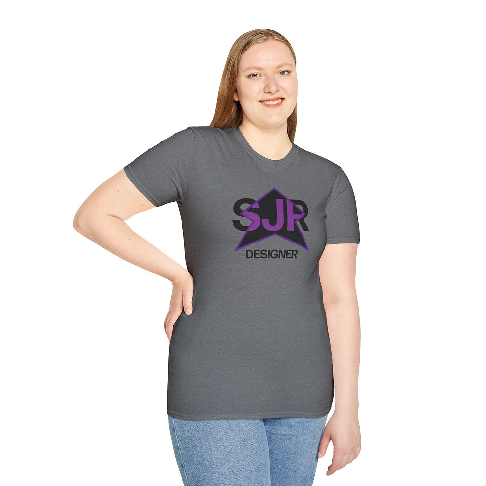 Thumbnail: SJR Designer Inner Star Graphic Tee Purple