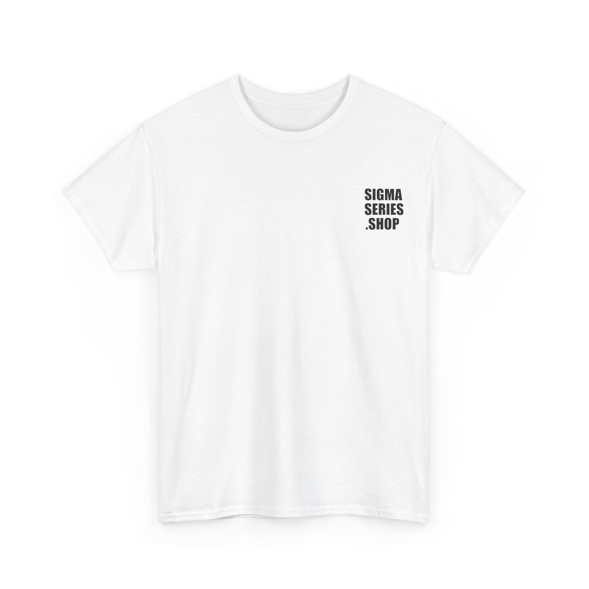 SIGMASERIES.SHOP LOGO T-SHIRT WHITE