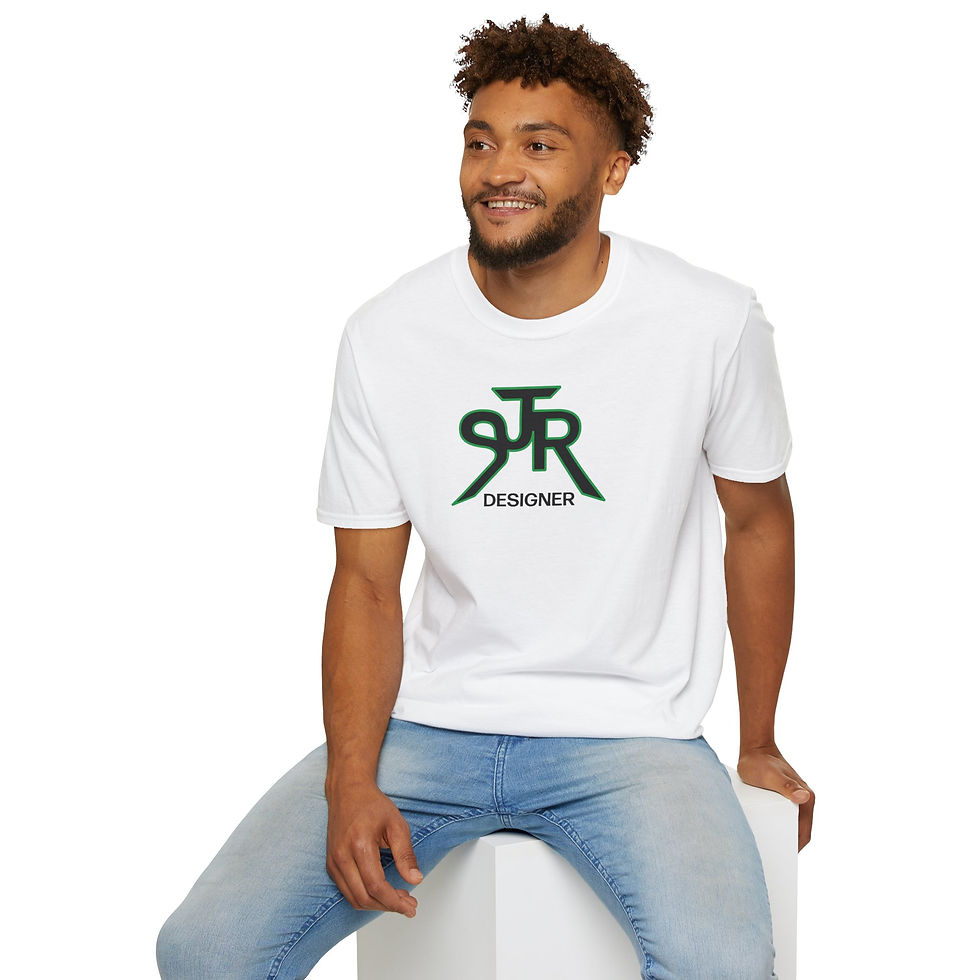 Thumbnail: SJR Designer Graphic Tee Green/Black