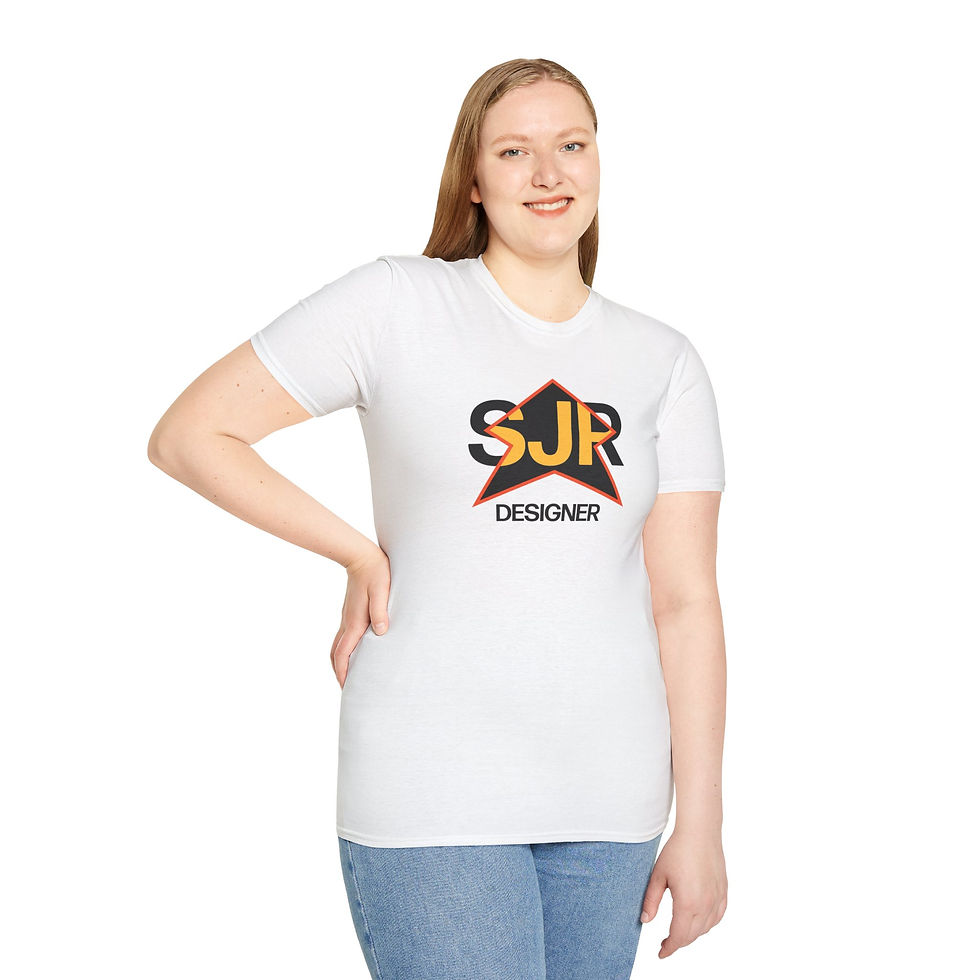Thumbnail: SJR Designer Inner Star Graphic Tee Yellow