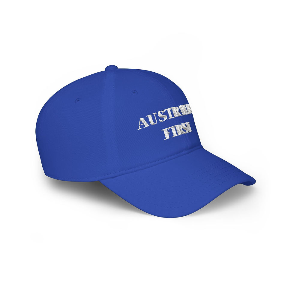 Thumbnail: AUSTRALIA FIRST EMBROIDERED HAT BLUE