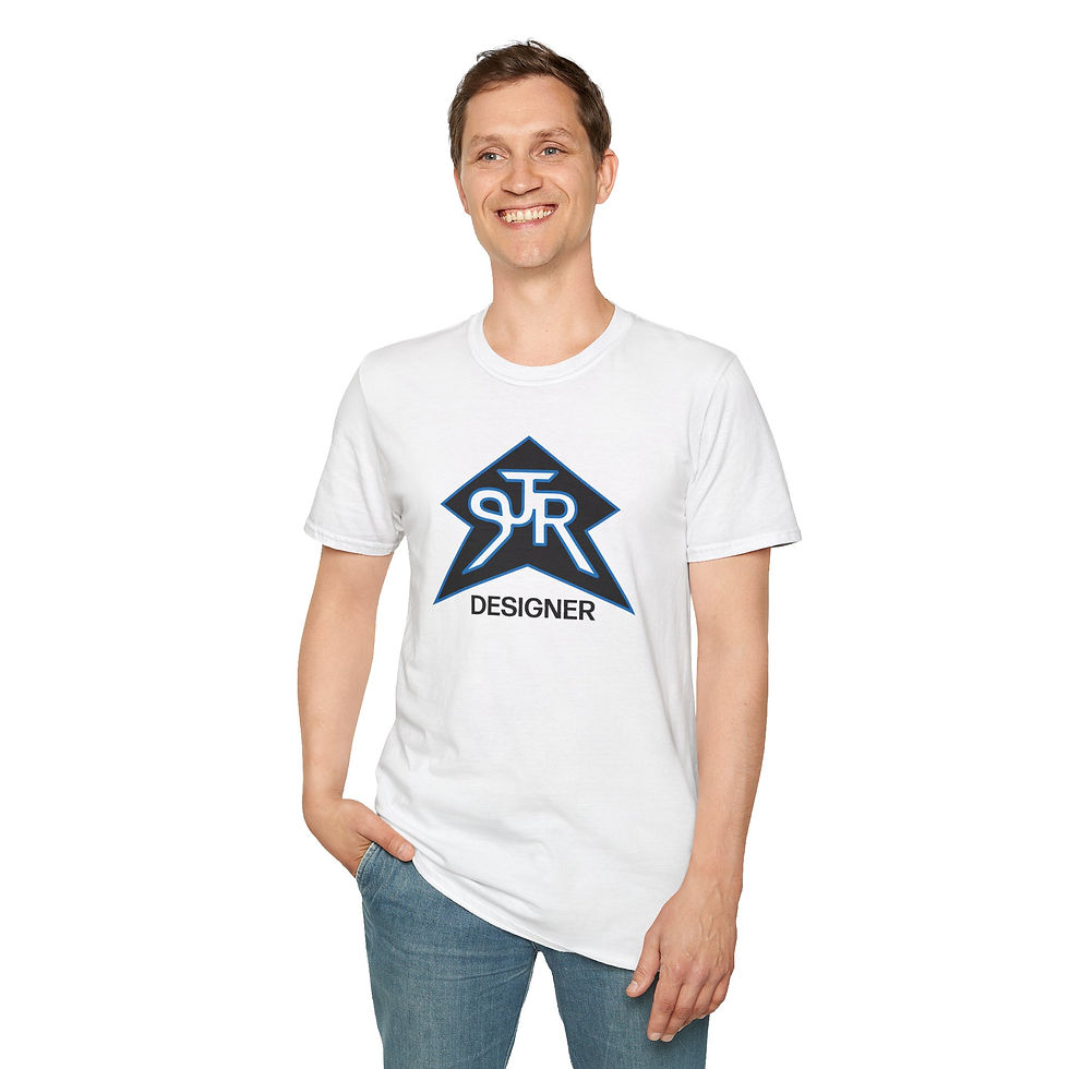 Thumbnail: SJR Designer Star Graphic Tee Blue