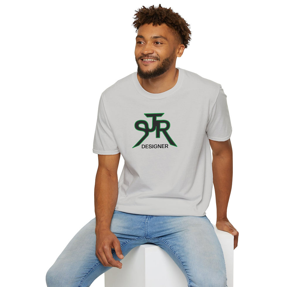 Thumbnail: SJR Designer Graphic Tee Green/Black