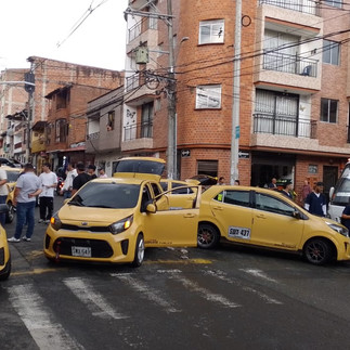 Bloqueo de taxistas