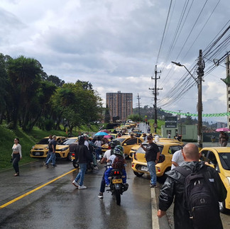 Bloqueo de taxistas