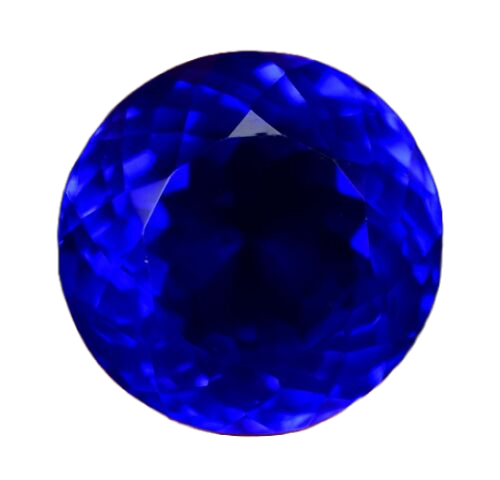 Thumbnail: 48.2 CT CERTIFIED DEEP BLUE ZANZANITE GEMSTONE