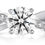 Thumbnail: HEARTS ON FIRE LORELEI DIAMOND TWIST ENGAGEMENT RING