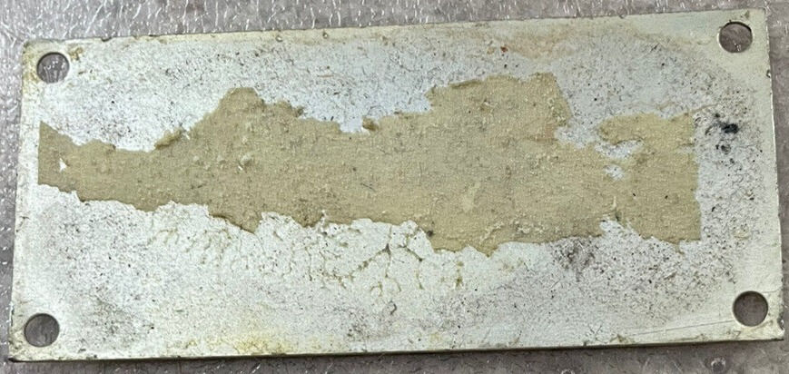 Thumbnail: HMMWV M998 SLAVE RECEPTACLE PLATE 12339087, 9905-01-187-9468 NOS