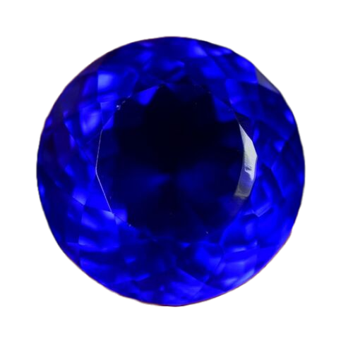 Thumbnail: 48.2 CT CERTIFIED DEEP BLUE ZANZANITE GEMSTONE