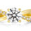 Thumbnail: HEARTS ON FIRE LORELEI DIAMOND TWIST ENGAGEMENT RING