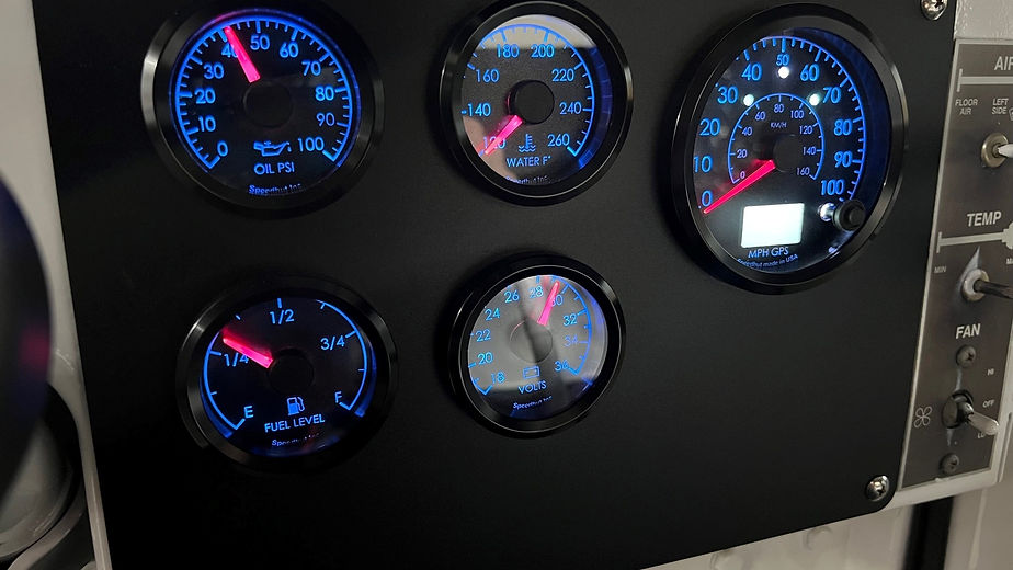 2006 AM General M1097R1 Custom Gauges