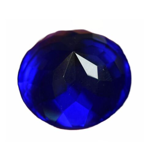 Thumbnail: 48.2 CT CERTIFIED DEEP BLUE ZANZANITE GEMSTONE