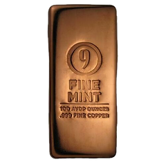 Copper Bullion Bar
