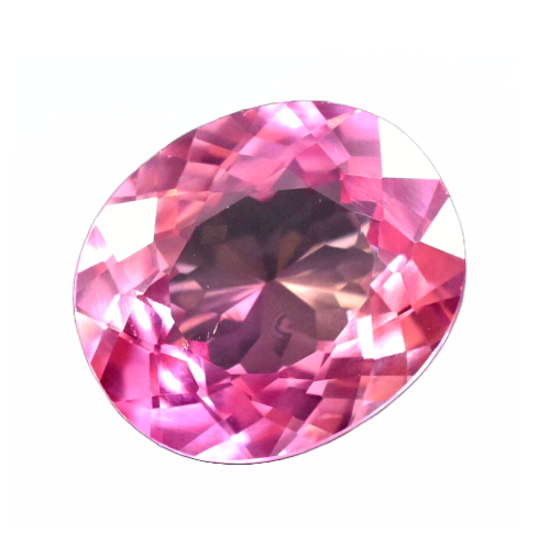 Thumbnail: 23.6 CT CERTIFIED PADPARADSCHA SAPPHIRE GEMSTONE
