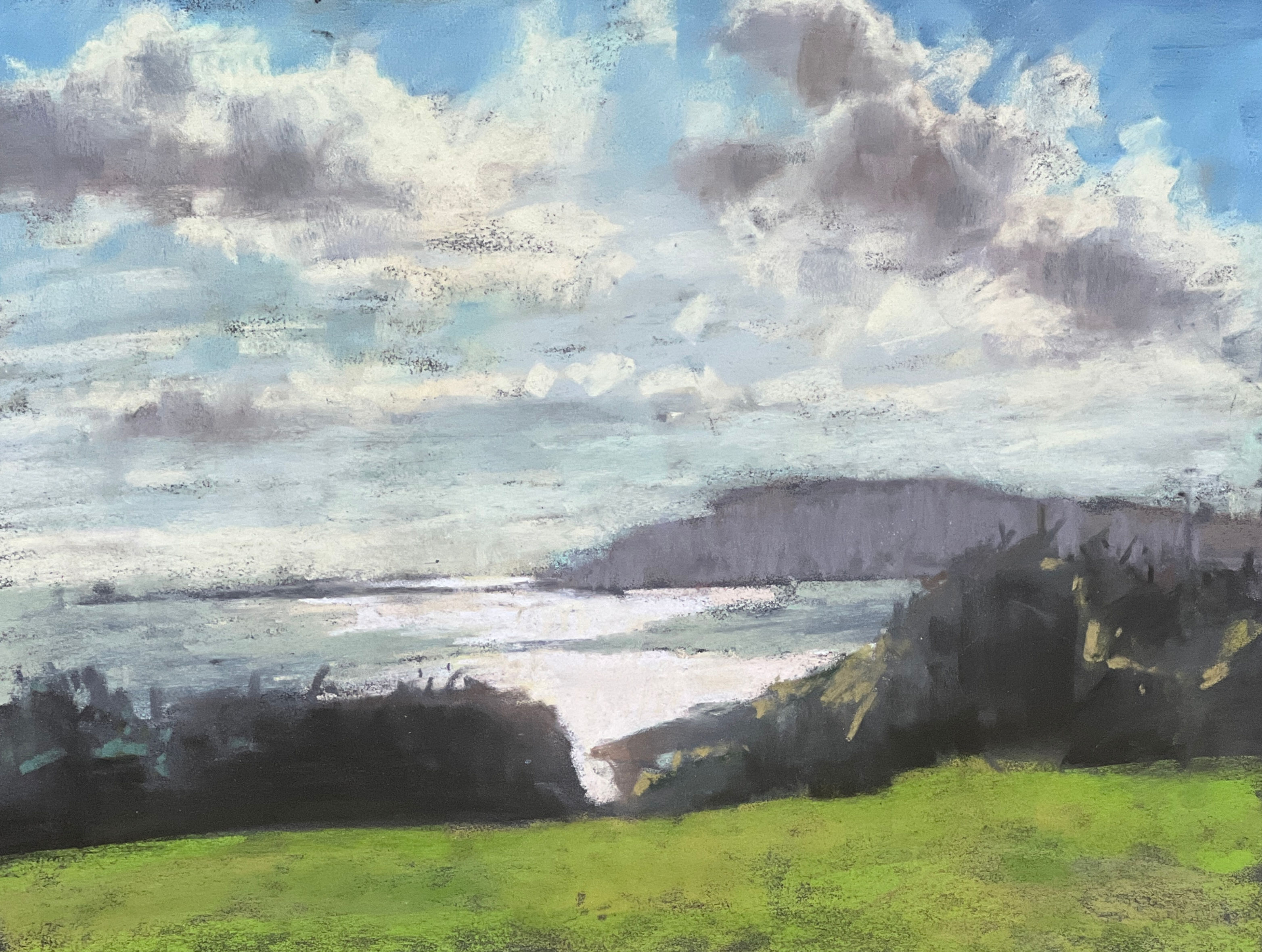 Across Weymouth Bay to Portland