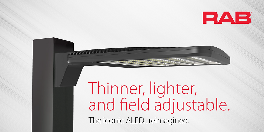 RAB ALED Field Adjustable Area Lights
