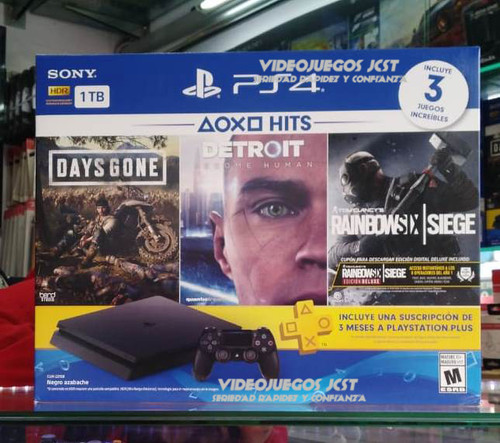 Ps4 Bundle Hits De Tera Con Los Tres Juegos En Fisico Y 3 Meses De Pluss Gratis Tumundofantastico