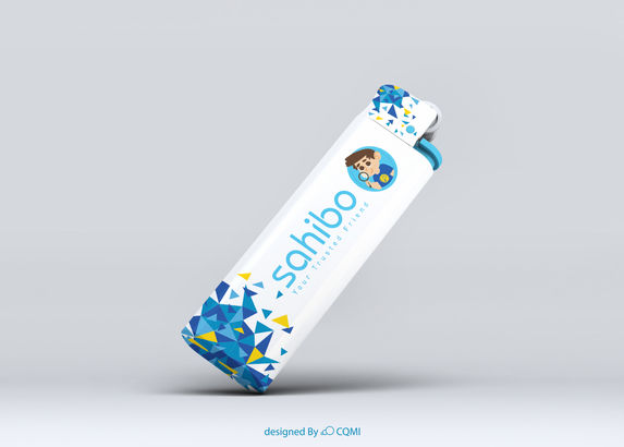 Bic Lighter Mockup