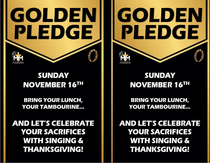 Golden Pledge InGathering