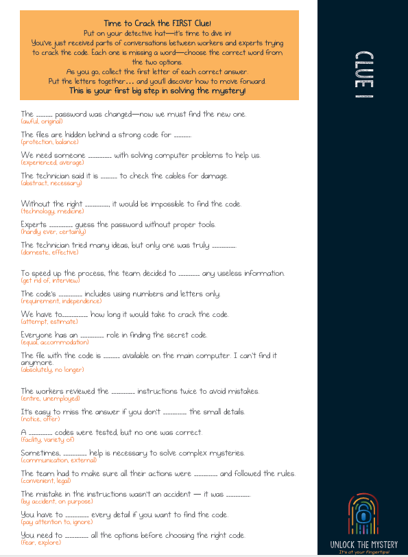 Thumbnail: Escape Room Adventure – Unlock the Mystery!