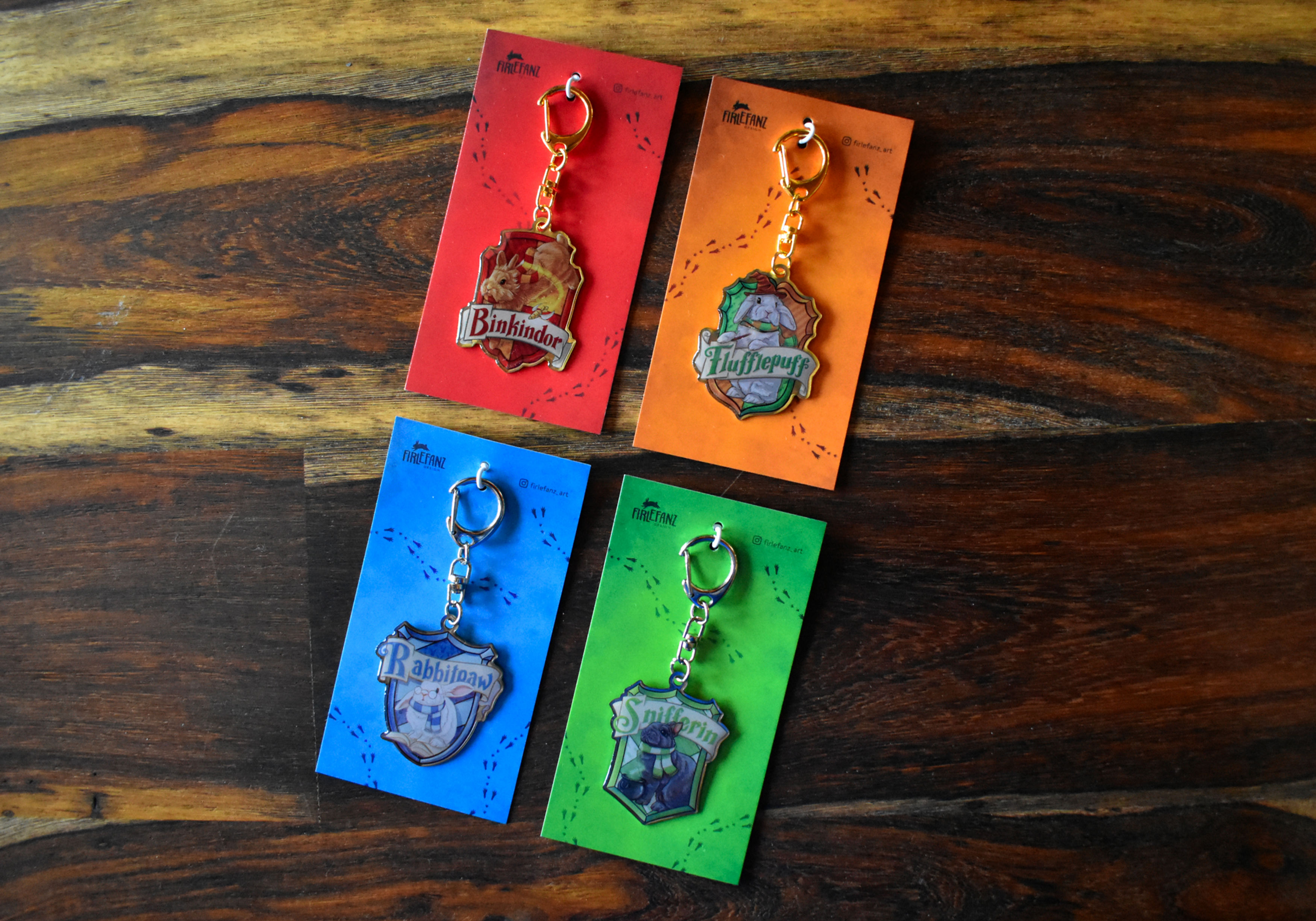 Keychains "Enchanting bunnies"