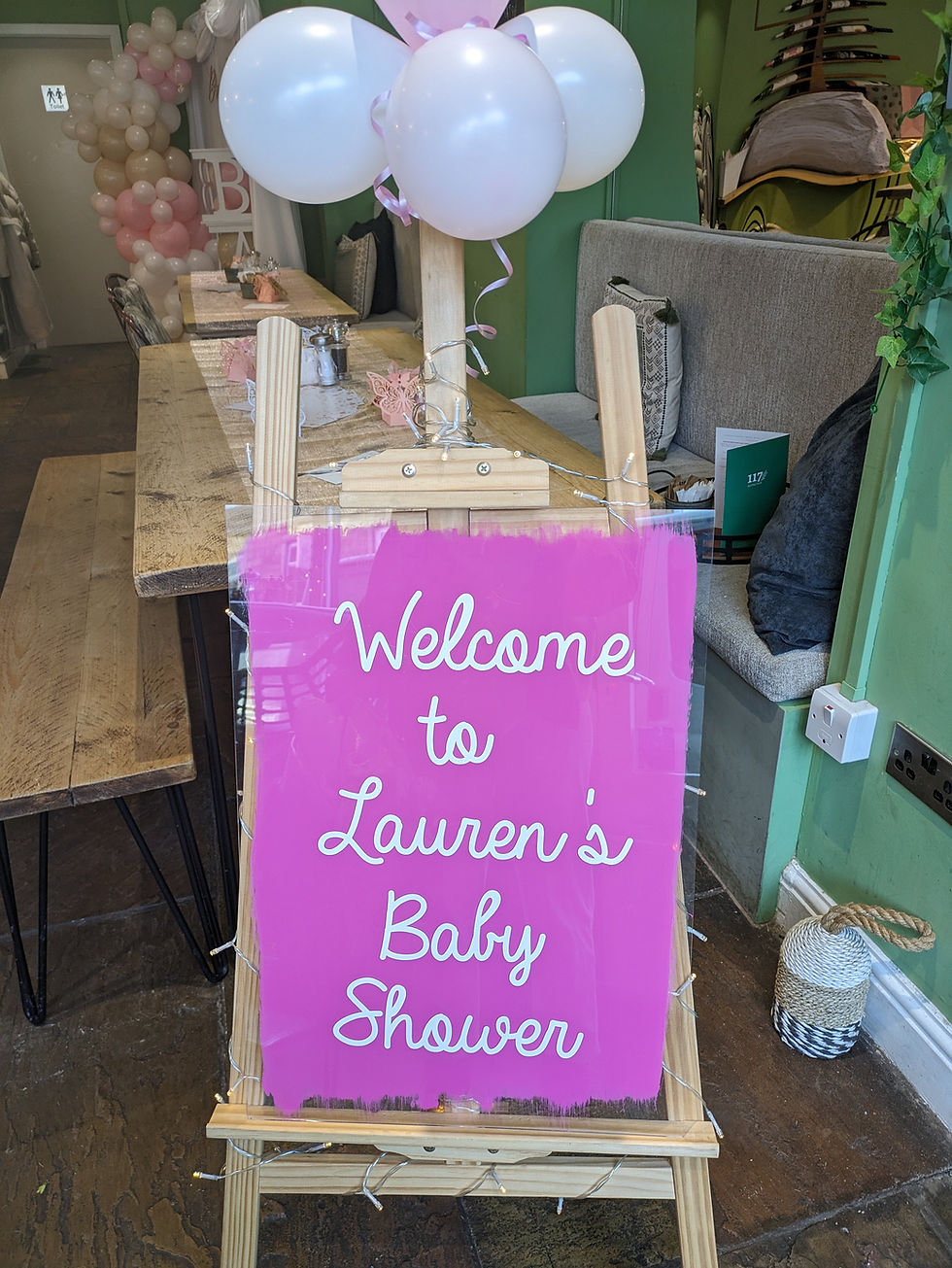 Thumbnail: Welcome Sign Hire