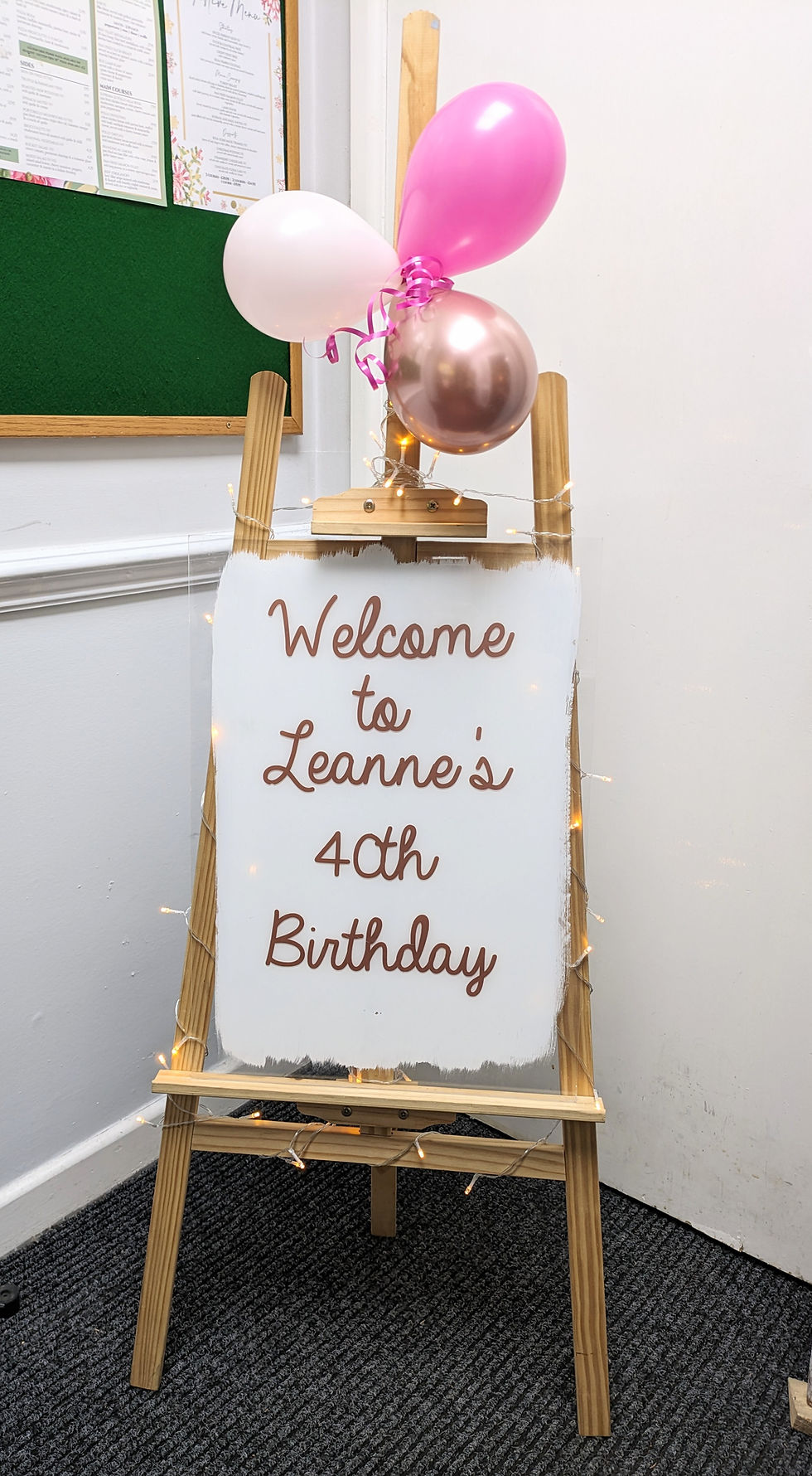 Thumbnail: Welcome Sign Hire