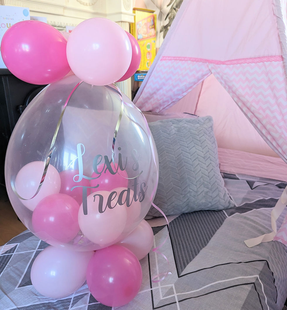 Thumbnail: Pink & Silver Teepee Party