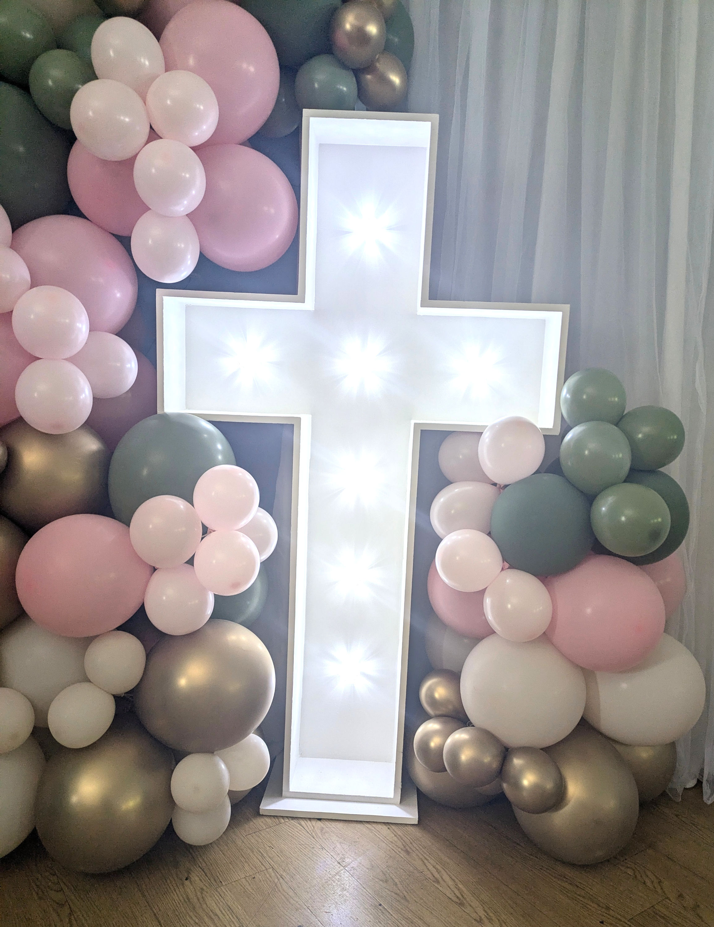 Light up Cross Hire