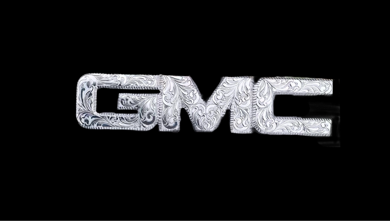 GMC FRONT TRIPLE CHROME PLATED EMBLEM /CHOOSE THE YEAR!