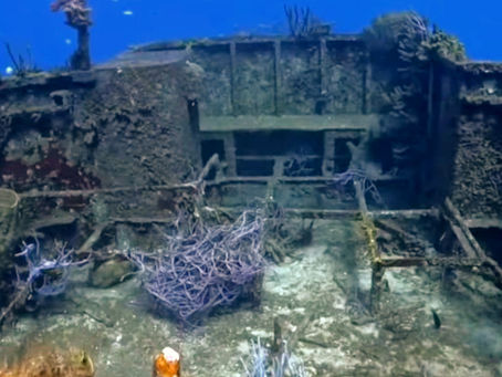C-53 Felipe Xicoténcatl Wreck in Cozumel, Mexico